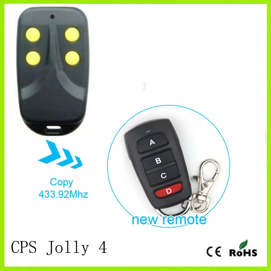 CPS Jolly 4 remote control transmitter fob 
CPS Jolly 4 remote control transmitter fob