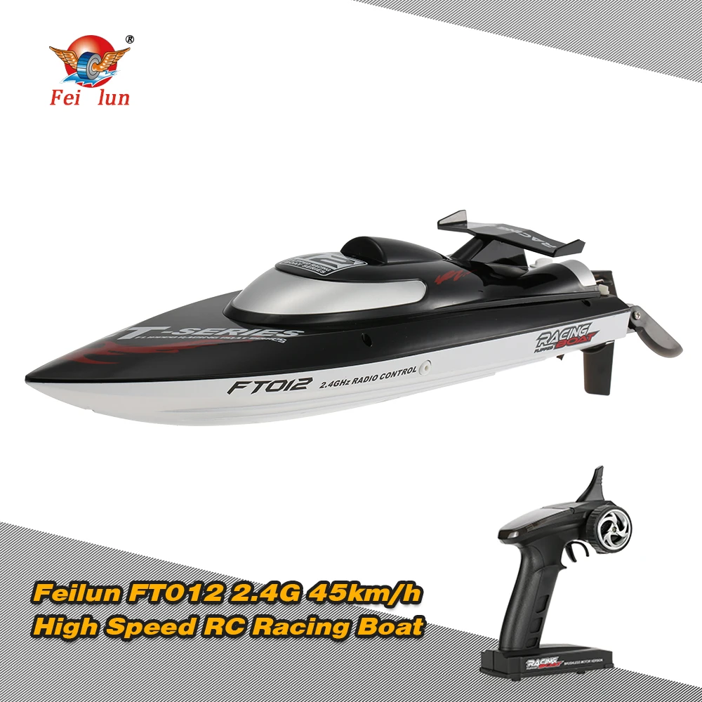 Feilun FT012 2.4G Brushless 45km/h High Speed RC Racing Boat with Water Cooling Self-righting System Toys For Children Gift
Feilun FT012 2.4G Brushless 45km/h High Speed RC Racing Boat with Water Cooling Self-righting System Toys For Children Gift