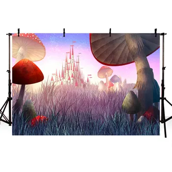 Photography Backdrop Alice In Wonderland Castle Carpet Mushrooms Birthday Party Children Background Photography Studio Custom
Photography Backdrop Alice In Wonderland Castle Carpet Mushrooms Birthday Party Children Background Photography Studio Custom