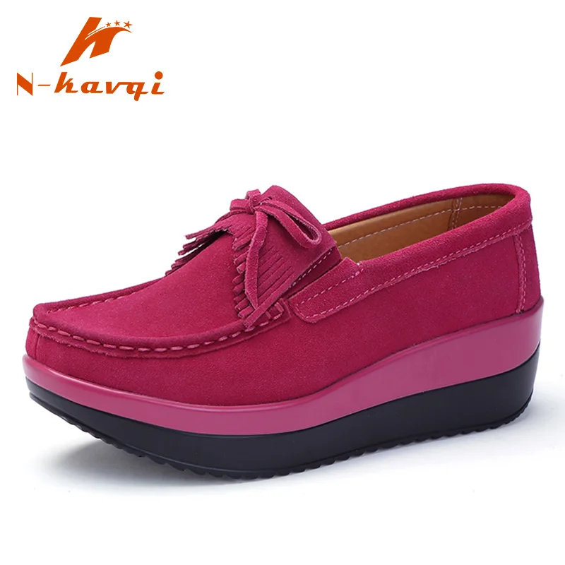NKAVQI Women Flats Suede Leather Loafers Female Slip On Fringe Platform Shoes Women Casual Shoes Spring Moccasins tenis feminino
NKAVQI Women Flats Suede Leather Loafers Female Slip On Fringe Platform Shoes Women Casual Shoes Spring Moccasins tenis feminino