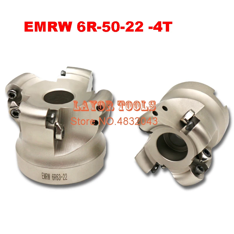 EMRW 6R-50-22 -4T Face End Milling Cutter Indexable Flat Roughing Cutting ,CNC Milling Cutter
EMRW 6R-50-22 -4T Face End Milling Cutter Indexable Flat Roughing Cutting ,CNC Milling Cutter