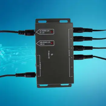IR Remote Extender Transponder 1 Receiver 4 Emitters Infrared Repeater System Kit
IR Remote Extender Transponder 1 Receiver 4 Emitters Infrared Repeater System Kit