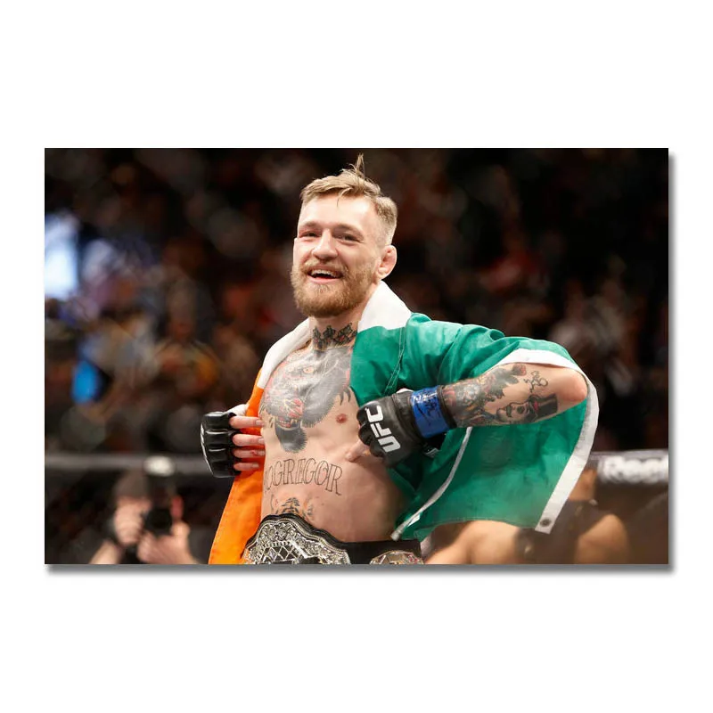 Art Silk Or Canvas Print Conor McGregor Boxing Poster 13x20 32x48 inch For Room Decor Decoration-001
Art Silk Or Canvas Print Conor McGregor Boxing Poster 13x20 32x48 inch For Room Decor Decoration-001