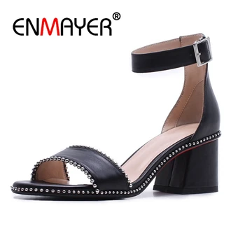 ENMAYER Casual Buckle Strap Womens Shoes Sandals Women Sandalia Feminina Sandalias De Verano Para Mujer Size 34-39 ZYL2733
ENMAYER Casual Buckle Strap Womens Shoes Sandals Women Sandalia Feminina Sandalias De Verano Para Mujer Size 34-39 ZYL2733