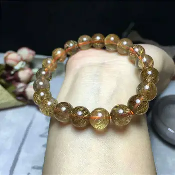 FREE SHIPPING Natural Copper Titanium Rutilated Quart Beads Power Bracelet AAA 9.5mm
FREE SHIPPING Natural Copper Titanium Rutilated Quart Beads Power Bracelet AAA 9.5mm