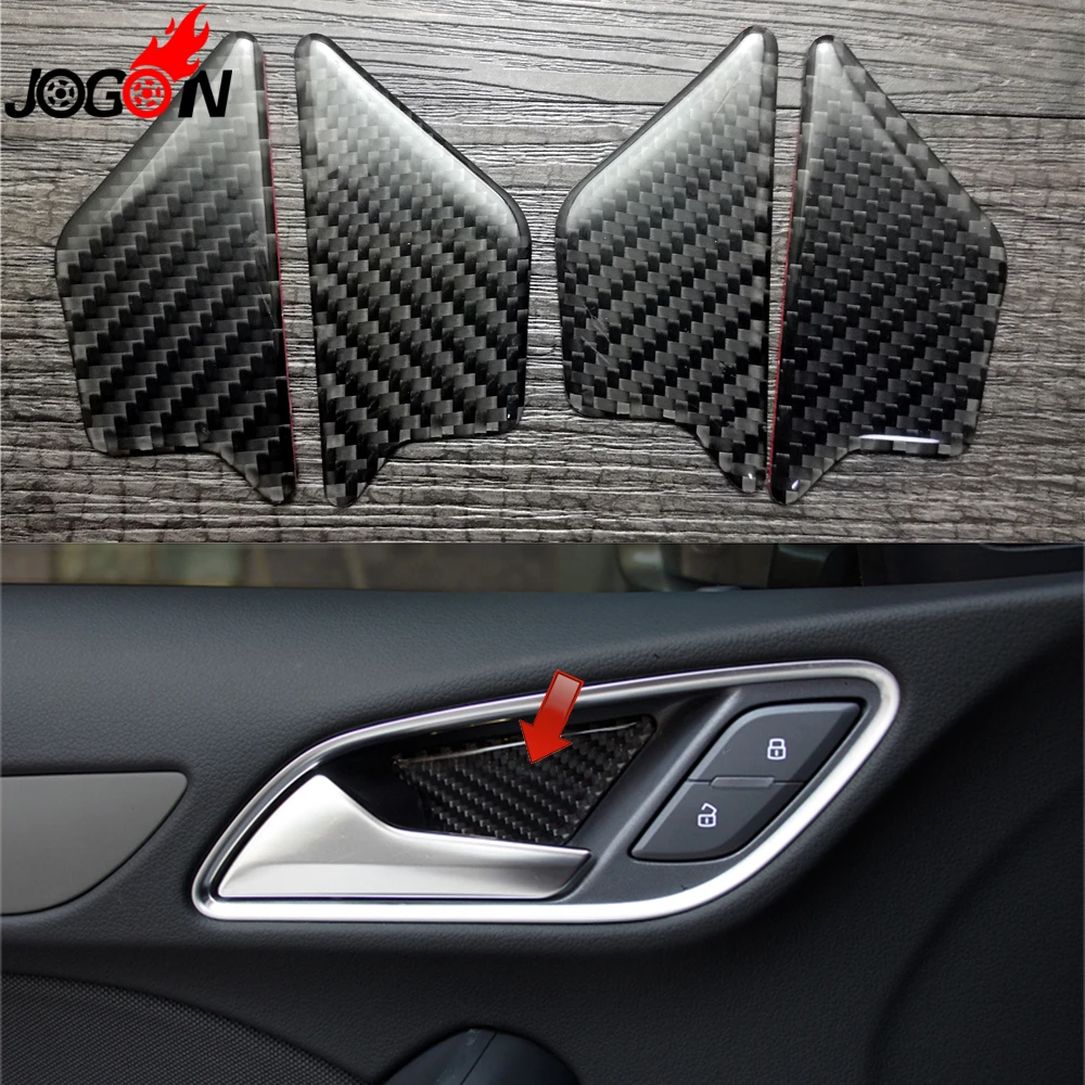 For Audi A3 S3 8V 2013 - 2017 Carbon Fiber Car Interior Front Rear Door Handle Bowl Trim Cover Stickers Car-Styling
For Audi A3 S3 8V 2013 - 2017 Carbon Fiber Car Interior Front Rear Door Handle Bowl Trim Cover Stickers Car-Styling