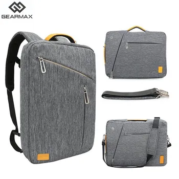 Gearmax Laptop Backpacks 15.6 17.3 Inch Blue/Gray Color Canvas Waterproof Backpack Genuine Leather Bag for Macbook Notebook Bag 
Gearmax Laptop Backpacks 15.6 17.3 Inch Blue/Gray Color Canvas Waterproof Backpack Genuine Leather Bag for Macbook Notebook Bag