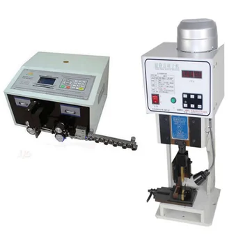 Automatic Wire Stripping Machine SWT508 + 1.5T Terminal Crimping with single grain mold
Automatic Wire Stripping Machine SWT508 + 1.5T Terminal Crimping with single grain mold