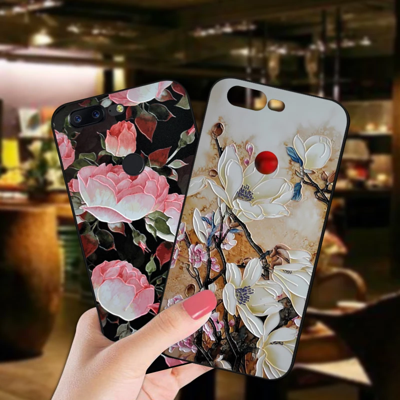 ShuiCaoRen Luxury Silicone Case For Oneplus 5 / 5T Pretty Flower TPU Phone Cover Bag For Oneplus 5T Cases
ShuiCaoRen Luxury Silicone Case For Oneplus 5 / 5T Pretty Flower TPU Phone Cover Bag For Oneplus 5T Cases