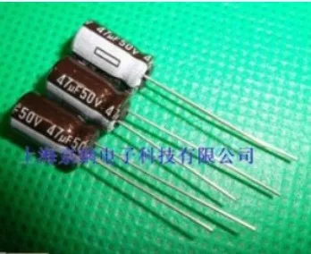 50pcs 47uF 50V Radial Electrolytic Capacitor 6mm X11mm
50pcs 47uF 50V Radial Electrolytic Capacitor 6mm X11mm