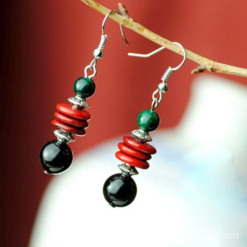 drop earrings hanging for women natural stone stainless bead Zinc alloy Hooke ethnic style vintage jewelry fashion
drop earrings hanging for women natural stone stainless bead Zinc alloy Hooke ethnic style vintage jewelry fashion
