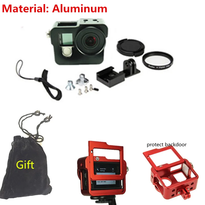 Aluminium Accessories Protection Frame Housing Case Mount With 37MM UV For Gopro Hero 3 3+ 4 Camera Mounting
Aluminium Accessories Protection Frame Housing Case Mount With 37MM UV For Gopro Hero 3 3+ 4 Camera Mounting