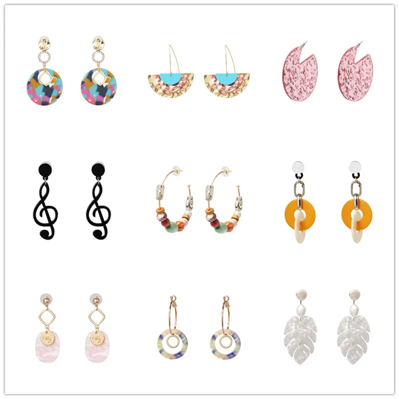 FASHIONSNOOPS Fashion Trend Acrylic Resin Oval Dangle Earrings For Women Geometry Boho Tortoiseshell Earrings Acetate Brincos
FASHIONSNOOPS Fashion Trend Acrylic Resin Oval Dangle Earrings For Women Geometry Boho Tortoiseshell Earrings Acetate Brincos
