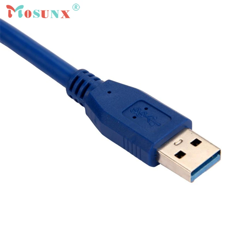 USB 3.0 Cable Top Quality New Hot Type A Male to Type A Male 6FT 0.3m Extension Data Sync Cord Blue Cabo Drop Shipping 17July1
USB 3.0 Cable Top Quality New Hot Type A Male to Type A Male 6FT 0.3m Extension Data Sync Cord Blue Cabo Drop Shipping 17July1