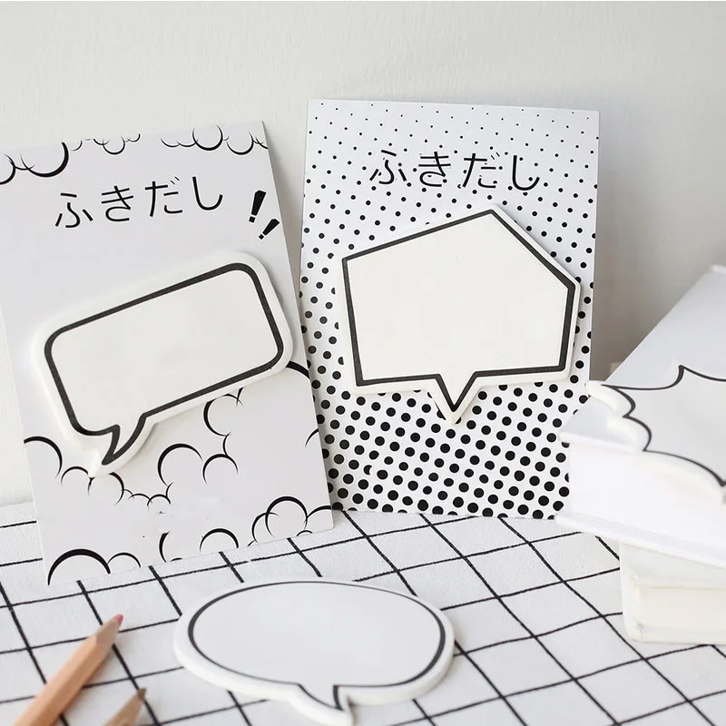 Letter's Lover N Times Post-it Notes Dialogue Bubble Series Creative DIY Message Notes
Letter's Lover N Times Post-it Notes Dialogue Bubble Series Creative DIY Message Notes