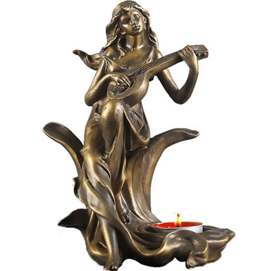 European Style Modern Candle Holders Wedding Decorations Golden Angel Vintage Metal Candle Holder Pillar Mumluk Lucky Ornament 
European Style Modern Candle Holders Wedding Decorations Golden Angel Vintage Metal Candle Holder Pillar Mumluk Lucky Ornament