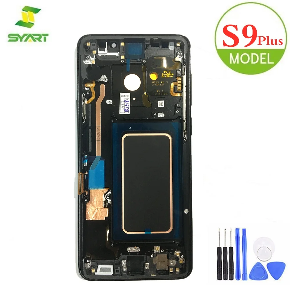 For Samsung Galaxy S9 Plus AMOLED Display Touch Screen Digitizer Assembly + Frame For Galaxy G960 G960F G965 G965F OLED Screen
For Samsung Galaxy S9 Plus AMOLED Display Touch Screen Digitizer Assembly + Frame For Galaxy G960 G960F G965 G965F OLED Screen