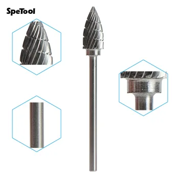 SpeTool Tungsten Carbide Nail Bit Sharp Flame Accessory for Electric Manicure Nail File Nail Rotary Bur Pro Nail Art Salon Tool
SpeTool Tungsten Carbide Nail Bit Sharp Flame Accessory for Electric Manicure Nail File Nail Rotary Bur Pro Nail Art Salon Tool