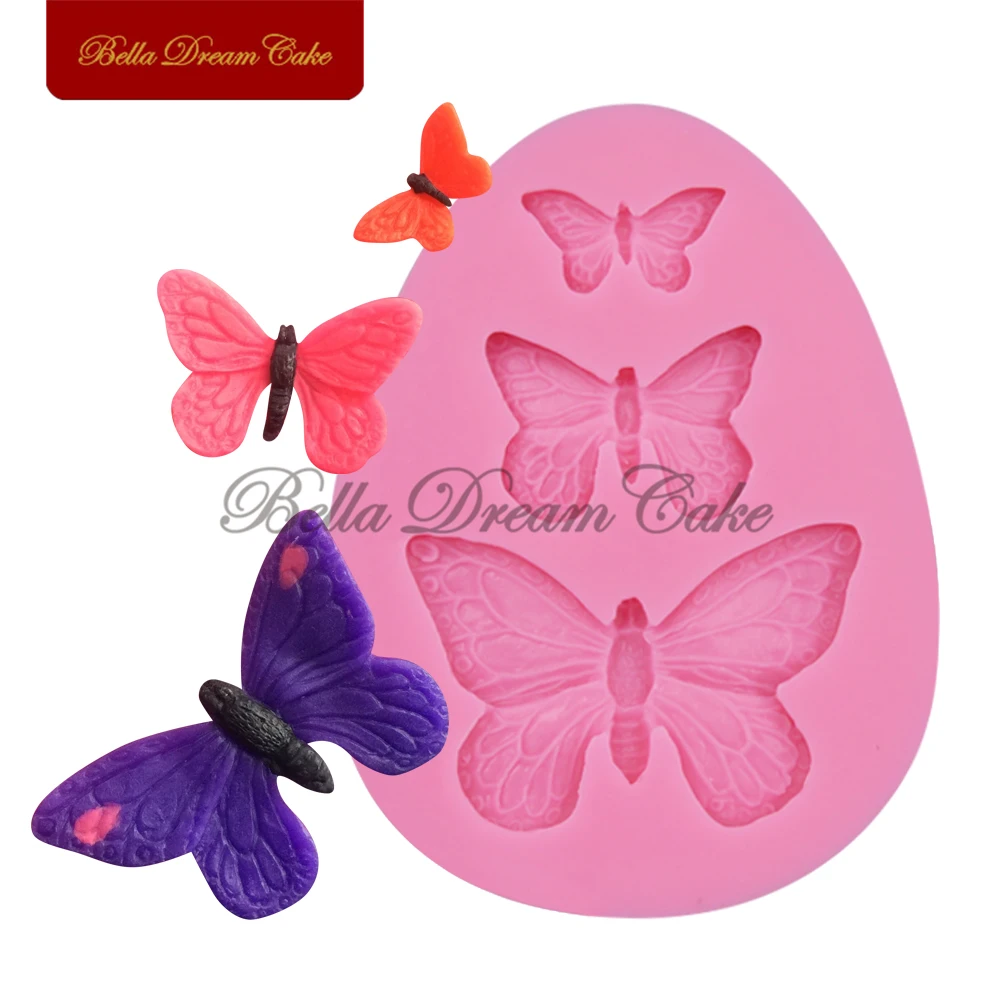 3D Silicone Mold Butterfly Shapes Mould for Cupcake and Cake Decoration 3D Chocolate Molds Fondnat Decorating Tools Bakeware
3D Silicone Mold Butterfly Shapes Mould for Cupcake and Cake Decoration 3D Chocolate Molds Fondnat Decorating Tools Bakeware