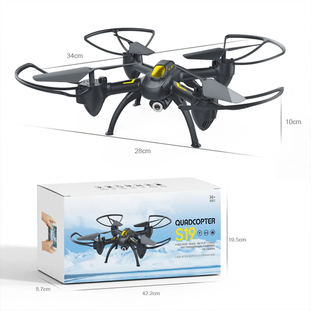 Rc Quadcopter Flying Intelligent Drone with 0.3 MP HD Camera Speed Adjustable One Key Take Off 4CH Altitude Hold Aircraft
Rc Quadcopter Flying Intelligent Drone with 0.3 MP HD Camera Speed Adjustable One Key Take Off 4CH Altitude Hold Aircraft