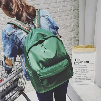 2018 new women rucksack teenagers student school Backpack all-match nylon school bag simple style casual Backpack Travel Bag
2018 new women rucksack teenagers student school Backpack all-match nylon school bag simple style casual Backpack Travel Bag
