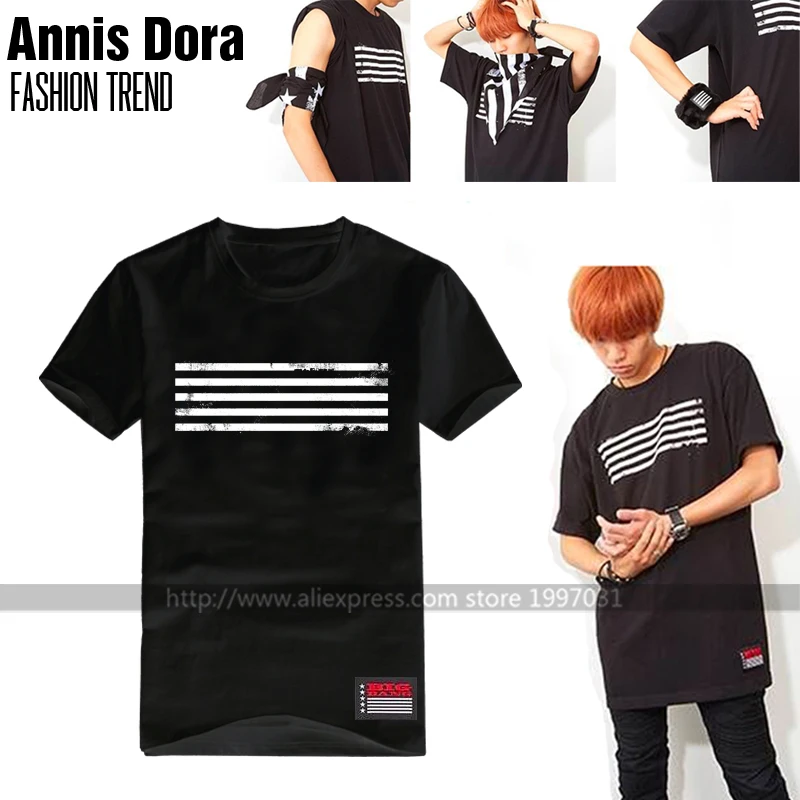 KPOP BIGBANG YG GD G-Dragon TAEYANG T.O.P DAESUNG SEUNGRI V.I.P MADE same style logo Short sleeved T-shirt
KPOP BIGBANG YG GD G-Dragon TAEYANG T.O.P DAESUNG SEUNGRI V.I.P MADE same style logo Short sleeved T-shirt