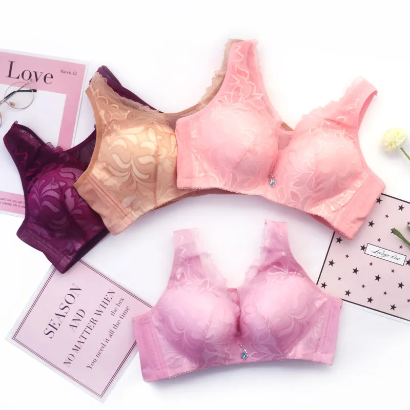Vest Style Wide Strap Sexy Bra Push Up Plus Size 95 100BCD Size No Rims Full Coverage Bra for Women Large Size Thin Cup Lace Bra
Vest Style Wide Strap Sexy Bra Push Up Plus Size 95 100BCD Size No Rims Full Coverage Bra for Women Large Size Thin Cup Lace Bra