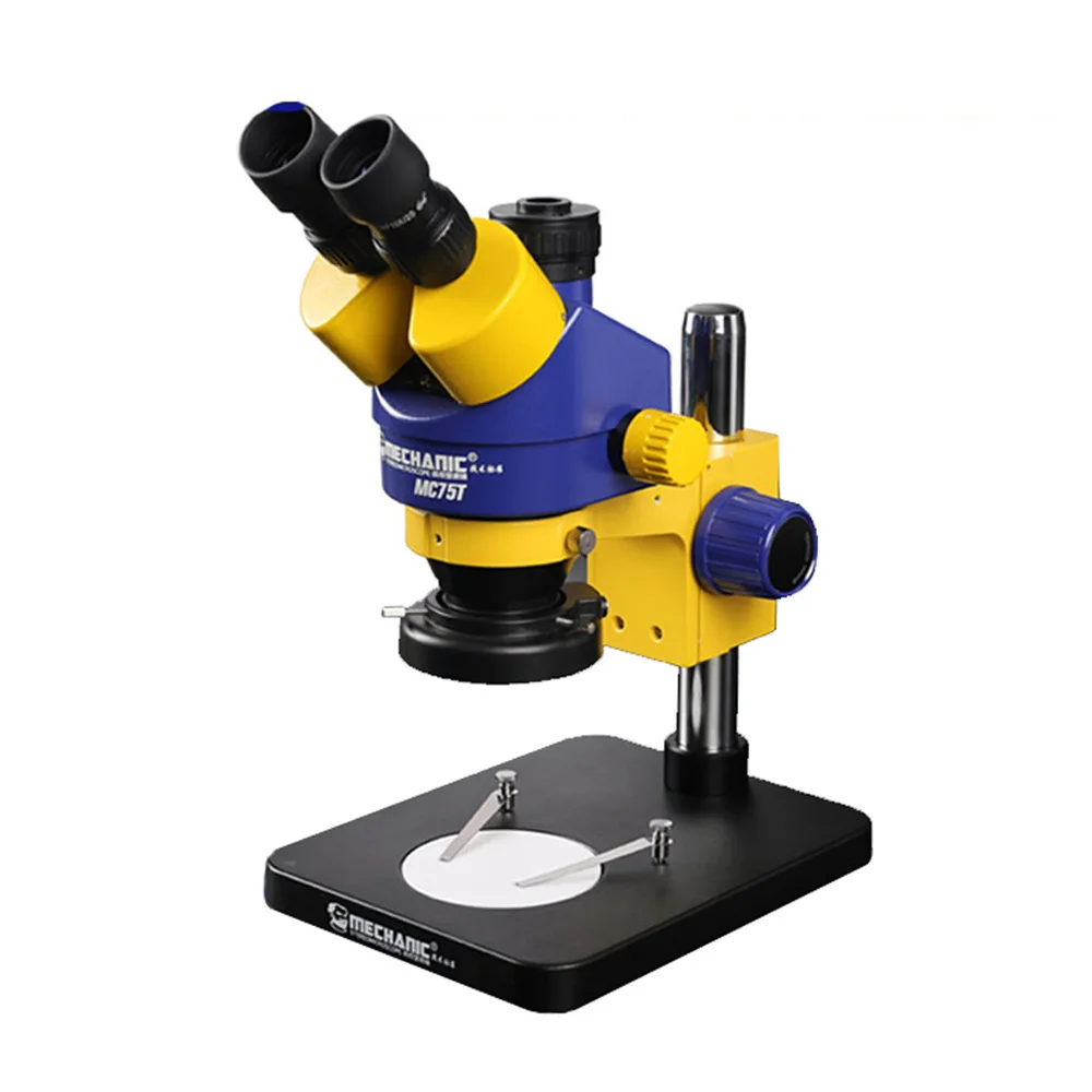 MECHANIC Industrial-Grade Trinocular Stereo Microscope 7X-45X Large Wide Angle HD Camera For IPHONE Phone Maintenance
MECHANIC Industrial-Grade Trinocular Stereo Microscope 7X-45X Large Wide Angle HD Camera For IPHONE Phone Maintenance