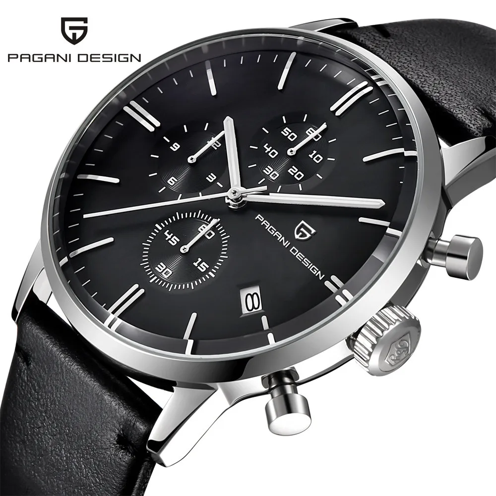 PAGANI DESIGN Top luxury brand waterproof quartz watch Men's casual leather clock sports fashion men's watch Relogios Masculino
PAGANI DESIGN Top luxury brand waterproof quartz watch Men's casual leather clock sports fashion men's watch Relogios Masculino