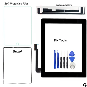 1Pcs (Checked) with bezel Digitizer Touch Screen Outer Panel For Apple iPad 3 A1430 A1416 A1403 Glass Lens+Home Button
1Pcs (Checked) with bezel Digitizer Touch Screen Outer Panel For Apple iPad 3 A1430 A1416 A1403 Glass Lens+Home Button