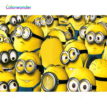 Colorwonder Photography Background Many of Different Minions with Glasses and Denim Overalls 7x5ft Custom Backdrop for Birthday
Colorwonder Photography Background Many of Different Minions with Glasses and Denim Overalls 7x5ft Custom Backdrop for Birthday