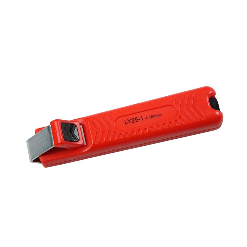 LY25-1 Cable stripper for electrician cutting 4-16mm round PVC ,silicone,rubber,PTFE ,cable wire stripper tool ,pliers,knife
LY25-1 Cable stripper for electrician cutting 4-16mm round PVC ,silicone,rubber,PTFE ,cable wire stripper tool ,pliers,knife