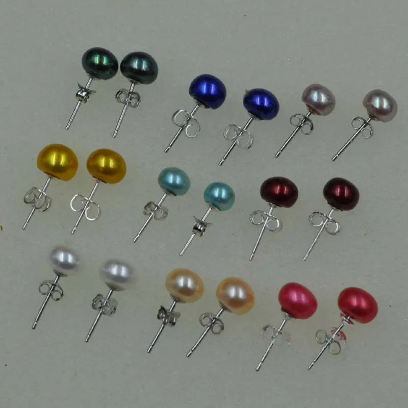 wholesale various colors button freshwater pearl studs earrings fashion jewelry for women
wholesale various colors button freshwater pearl studs earrings fashion jewelry for women