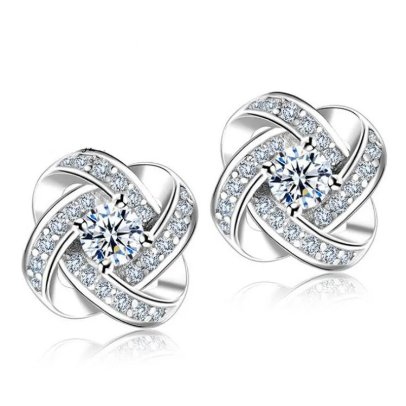 New Popular Eternal Star 925 Sterling Silver Jewelry Female Fashion Temperament High-end Crystal Stud Earrings SE402
New Popular Eternal Star 925 Sterling Silver Jewelry Female Fashion Temperament High-end Crystal Stud Earrings SE402