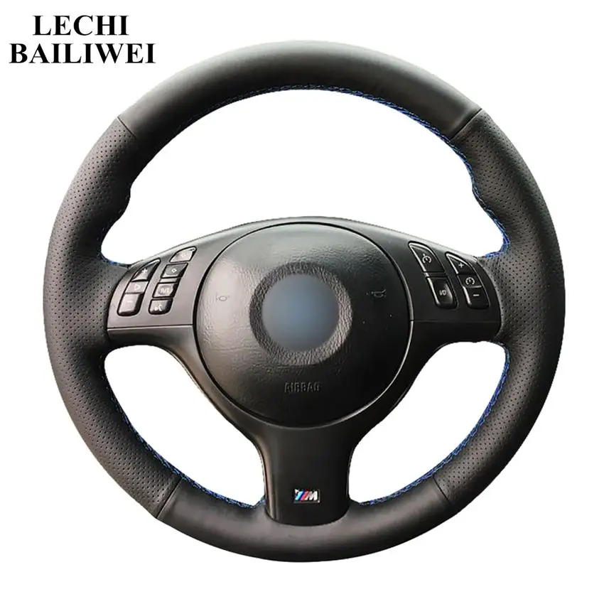 DIY Hand-stitched Black Artificial Leathers Car Steering Wheel Cover for BMW 330i 540i 525i 530i 330Ci E46 M3 E39 2001-2014
DIY Hand-stitched Black Artificial Leathers Car Steering Wheel Cover for BMW 330i 540i 525i 530i 330Ci E46 M3 E39 2001-2014
