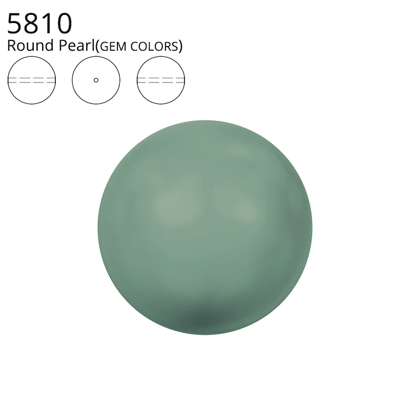 Original Crystals from Swarovski 5810 Gem Color Pearl One Full Hole Beads Jewelry Making Sewing Beading Knitting DIY Nail Art
Original Crystals from Swarovski 5810 Gem Color Pearl One Full Hole Beads Jewelry Making Sewing Beading Knitting DIY Nail Art