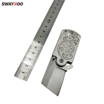 swayboo mini outdoor folding knife hanging D2 blade Stainless steel carving handle multi-function EDC carry knife with opener
swayboo mini outdoor folding knife hanging D2 blade Stainless steel carving handle multi-function EDC carry knife with opener