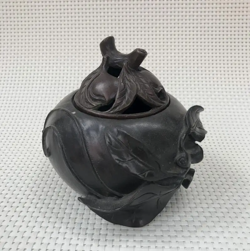 Pure copper dish incense burner home interior antique sandalwood | Дом и сад