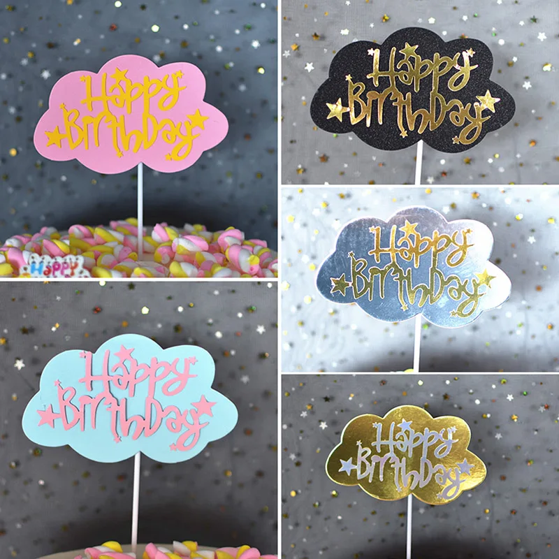 Cute Cloud Cake Topper Baby Kids Happy Birthday Cake Cupcake Toppers Cake Decoration Flag Birthday Party Supplies
Cute Cloud Cake Topper Baby Kids Happy Birthday Cake Cupcake Toppers Cake Decoration Flag Birthday Party Supplies