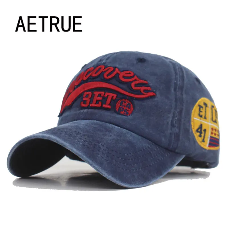 Кепка AETRUE в стиле хип хоп для мужчин и женщин брендовая винтажная