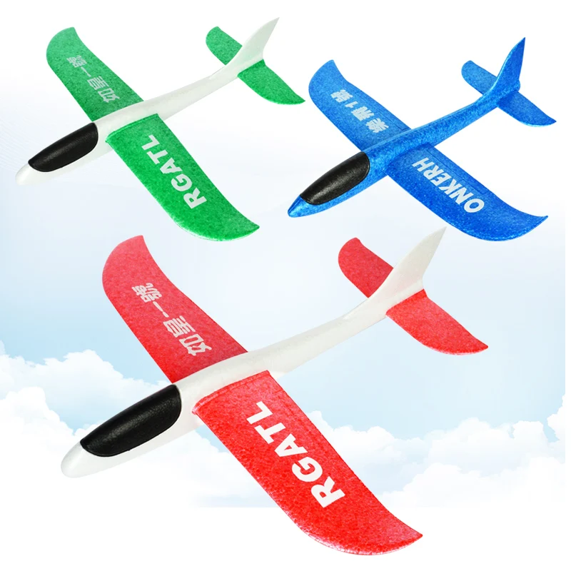 DIY Hand Throw Flying Glider Airplane Toys Foam Aircraft Fillers Flying Glider Plane Toys Game Aeroplane Model Children Toy
DIY Hand Throw Flying Glider Airplane Toys Foam Aircraft Fillers Flying Glider Plane Toys Game Aeroplane Model Children Toy