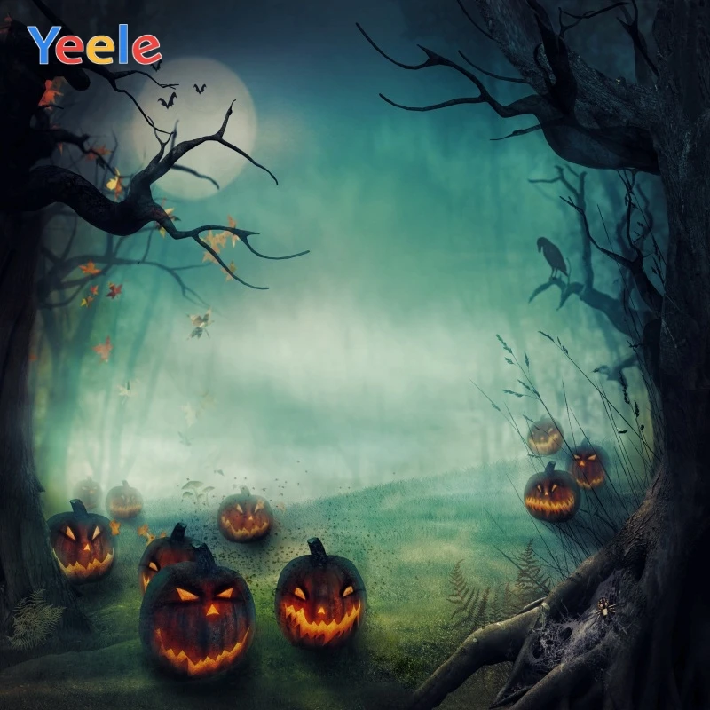 Yeele Halloween Party Pumpkin Lanterns Root Fog Photography Backdrops Personalized Photographic Backgrounds For Photo Studio
Yeele Halloween Party Pumpkin Lanterns Root Fog Photography Backdrops Personalized Photographic Backgrounds For Photo Studio