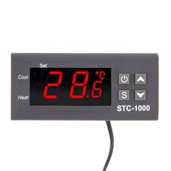 Two Relay Output LED Digital Temperature Controller Thermostat Incubator 110-220V 10A NTC Sensor Aquarium Heater Thermoregulator
Two Relay Output LED Digital Temperature Controller Thermostat Incubator 110-220V 10A NTC Sensor Aquarium Heater Thermoregulator