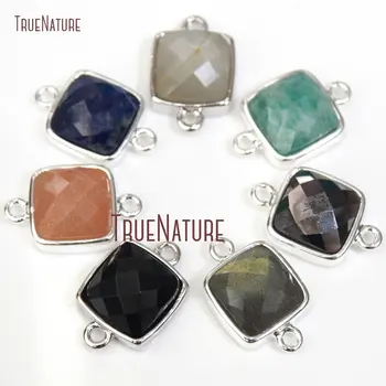 Double Bail Pendant Hematite, Yellow Sunstone, Labradorite, Onyx, Pure Amazonite, Sunstone, Lapis Lazuli Connector 10mm PC12588
Double Bail Pendant Hematite, Yellow Sunstone, Labradorite, Onyx, Pure Amazonite, Sunstone, Lapis Lazuli Connector 10mm PC12588
