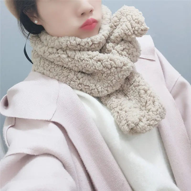 Solid Scarf Women Teddy Velvet Thick Keep Warm Solid Scarves Wrap 160*13cm Unisex Practical Novelty Female Scarf Winter
Solid Scarf Women Teddy Velvet Thick Keep Warm Solid Scarves Wrap 160*13cm Unisex Practical Novelty Female Scarf Winter