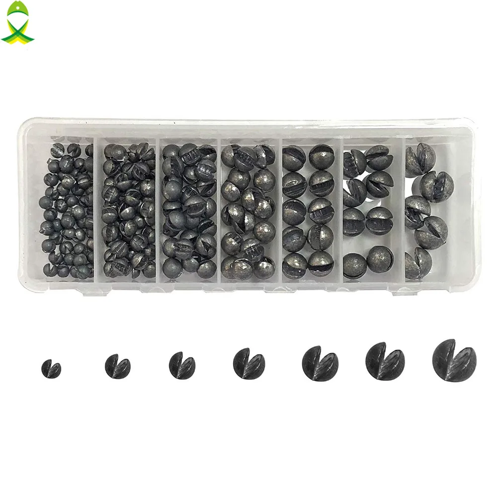 154pcs Lead Fishing Sinker For Rock Lures Fishing Removable Split Shot Casting Lead Weights Sinkers Set With Box
154pcs Lead Fishing Sinker For Rock Lures Fishing Removable Split Shot Casting Lead Weights Sinkers Set With Box