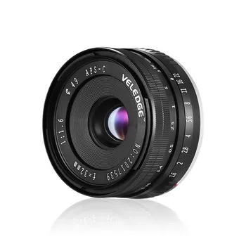 Andoer 32mm Lens F/1.6 Large Aperture Manual Focus Lens APS-C for Sony E-Mount Digital Mirrorless Cameras NEX 3
Andoer 32mm Lens F/1.6 Large Aperture Manual Focus Lens APS-C for Sony E-Mount Digital Mirrorless Cameras NEX 3