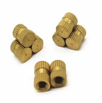 

100PCS M5*8*7 mm Blind hole Knurl nut type B copper insert Copper nut embedded injection nut