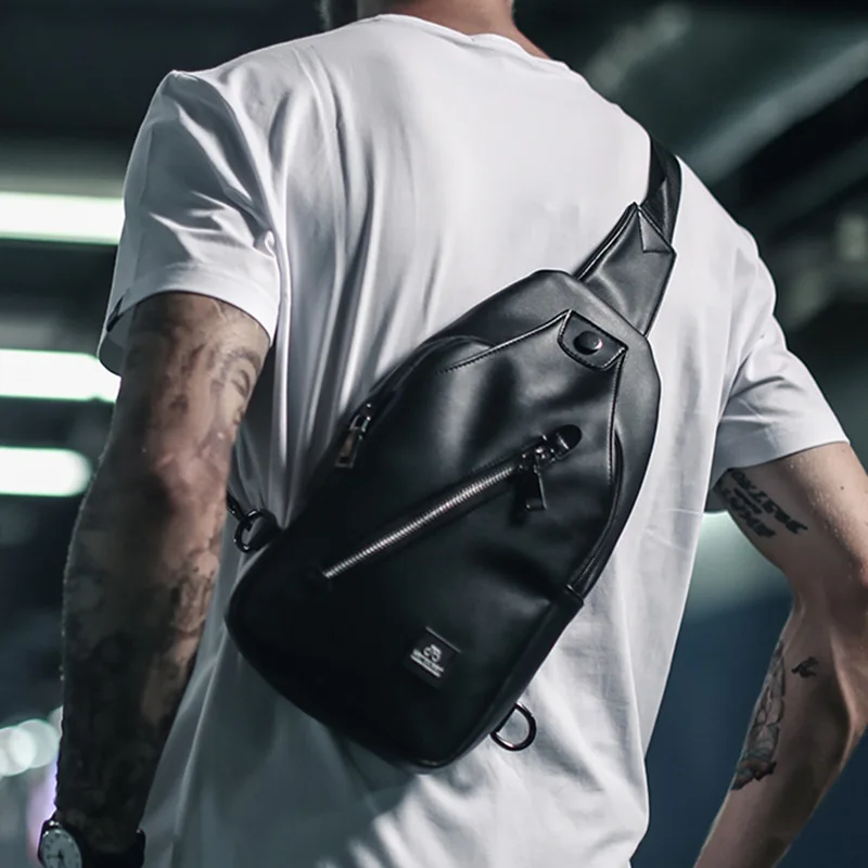 New Fashion Crossbody Chest Bag Casual Outdoor PU Shoulder Bag Men's Sports Crossbody Leisure Bag
New Fashion Crossbody Chest Bag Casual Outdoor PU Shoulder Bag Men's Sports Crossbody Leisure Bag