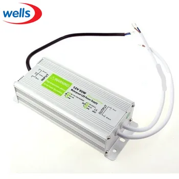 Led Driver AC 90-250V to DC12V 80W Waterproof IP67 Power Supply Outdoor ElectronicTransformer for Halogen Lamp Led Driver Adaper
Led Driver AC 90-250V to DC12V 80W Waterproof IP67 Power Supply Outdoor ElectronicTransformer for Halogen Lamp Led Driver Adaper